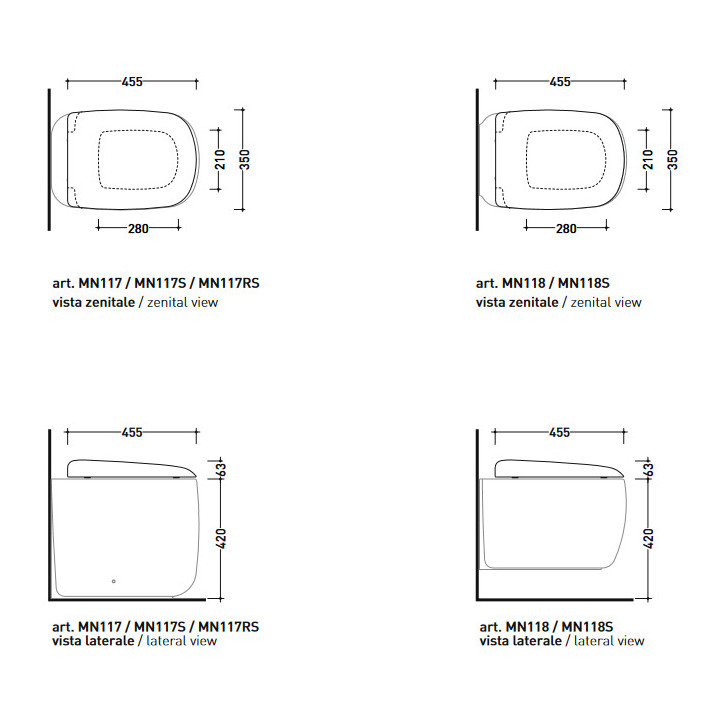 Deska Flaminia Mono wolnoopadająca- sanitbuy.pl