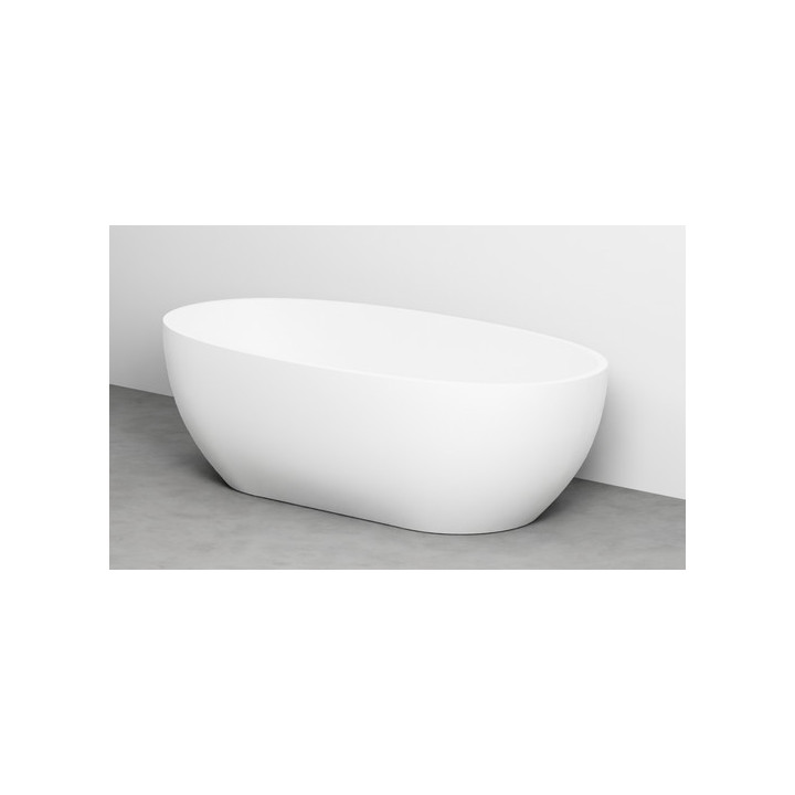 Wanna wolnostojąca Cielo Shui Comfort, 170x87cm, z przelewem, biały mat