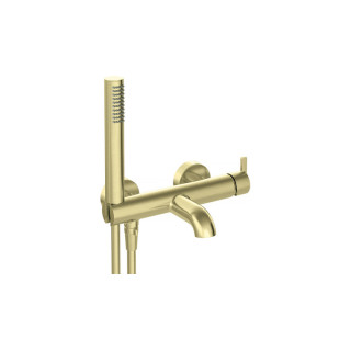 Bateria umyalkowa podtynkowa , Deante Silia, stal szczotkowana