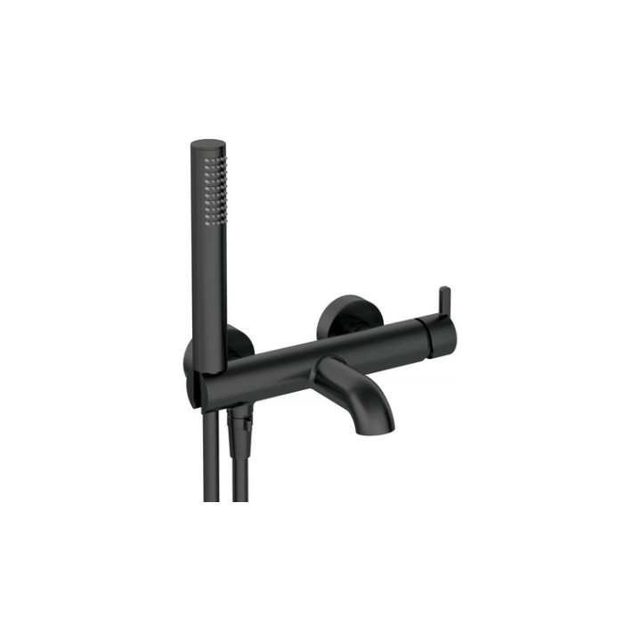 Bateria umyalkowa podtynkowa , Deante Silia, stal szczotkowana