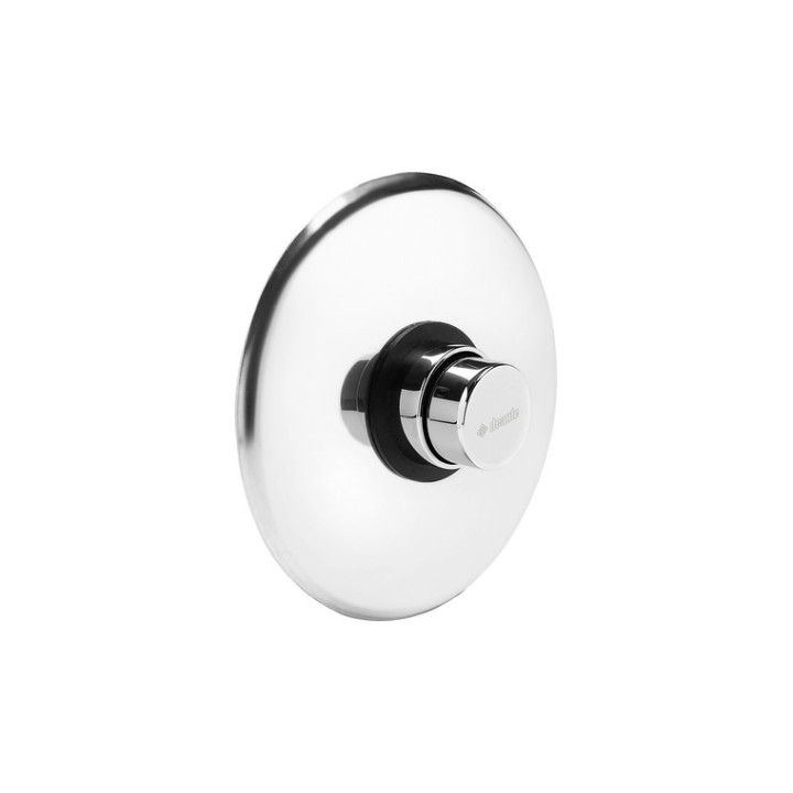 Bateria umywalkowa czasowa z regulacją temperatury, Deante Press, chrom