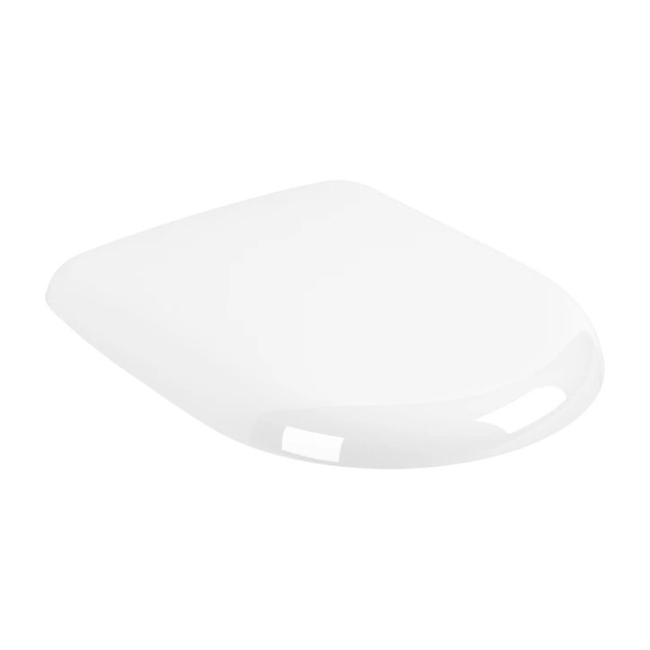 Deska WC dla osób niepełnosprawnych Villeroy & Boch ViCare, AntiBac, Weiss Alpin