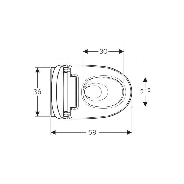 Urządzenie WC z funkcją higieny intymnej Geberit AquaClean Mera Comfort, wisząca miska WC, biały / KeraTect, panel dekoracyjny: 