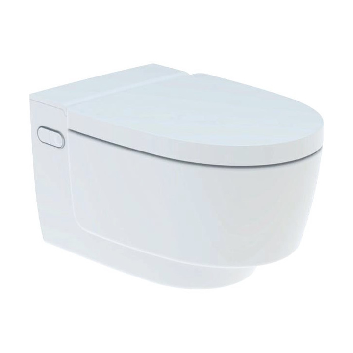 Urządzenie WC z funkcją higieny intymnej Geberit AquaClean Mera Classic, wisząca miska WC, biały / KeraTect, panel dekoracyjny: 