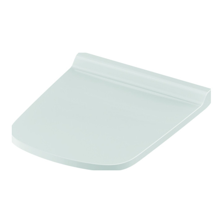 Deska toaletowa z pokrywą dla miski TECEone, biała