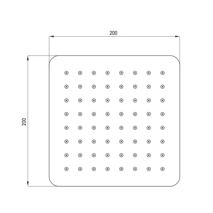 Zestaw prysznicowy podtynkowy, Deante Anemon, chrom