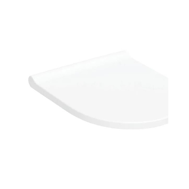 Deska Geberit Acanto wolnoopadajaca, zawiasy wypinane - biała