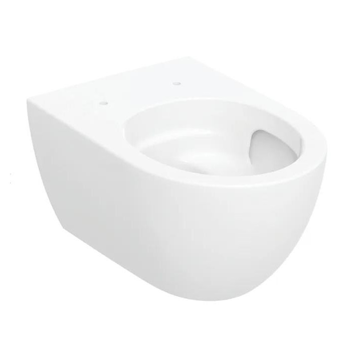 Miska ustępowa Geberit Acanto wisząca 51x35 cm, ukryte mocowania, Rimfree - biała