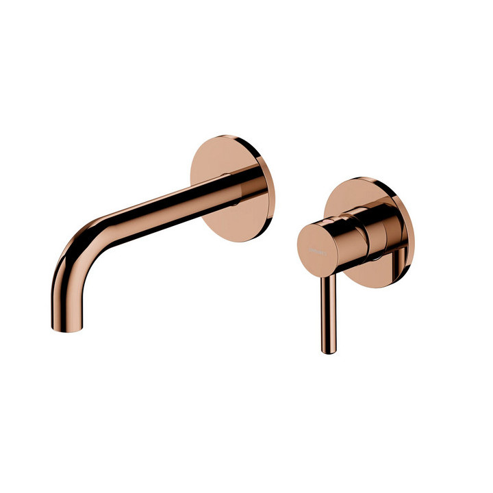 Bateria umywalkowa Omnires podtynkowa, czarna