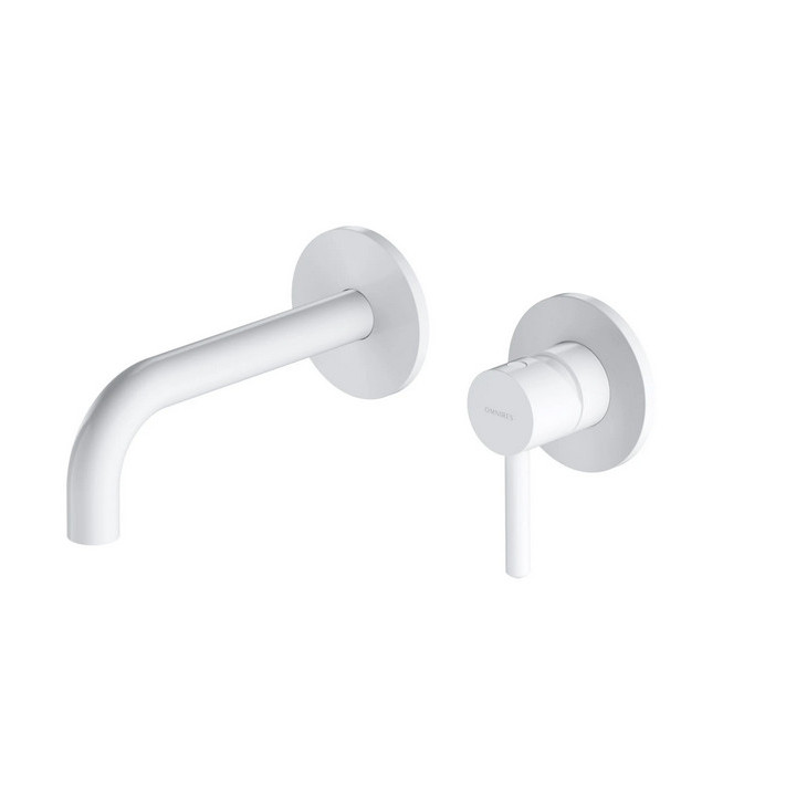 Bateria umywalkowa Omnires podtynkowa, czarna