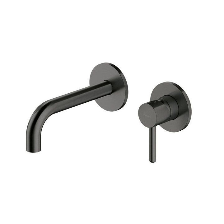 Bateria umywalkowa Omnires podtynkowa, czarna