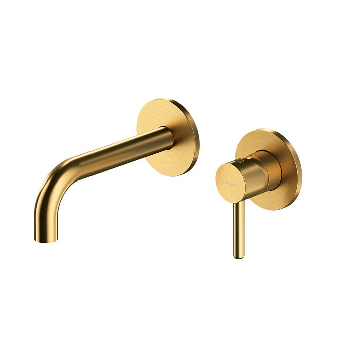 Bateria umywalkowa Omnires podtynkowa, czarna