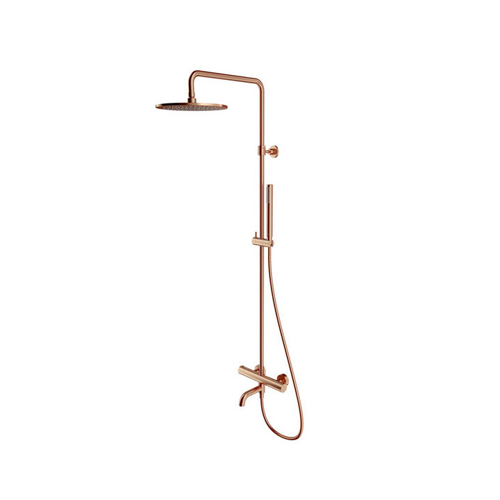 Omnires System wannowo-prysznicowy, natynkowy, termostatyczny