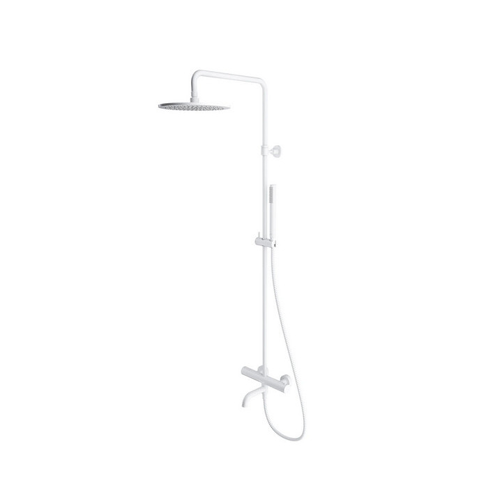 Omnires System wannowo-prysznicowy, natynkowy, termostatyczny