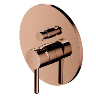 System wannowo-prysznicowy, natynkowy, termostatyczny, Omnires Y, biały mat