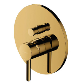 System wannowo-prysznicowy, natynkowy, termostatyczny, Omnires Y, biały mat