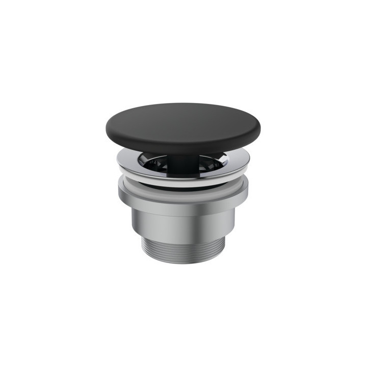 Korek do umywalek bez przelewu G1 1/4, Ideal Standard Multisuite, satynowa czerń