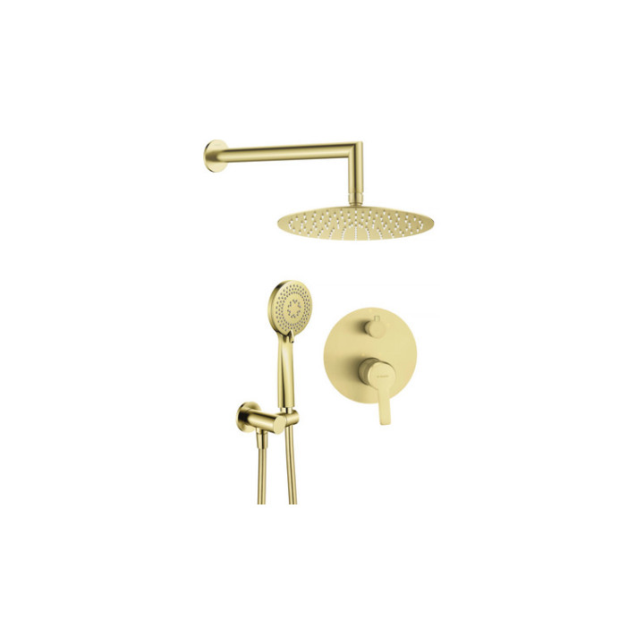 Zestaw prysznicowy podtynkowy, Deante Jasmin, chrom