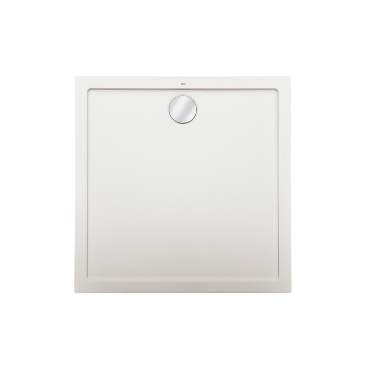 Brodzik kompozytowy STONEX® 80x80cm, Roca Aeron, biały 