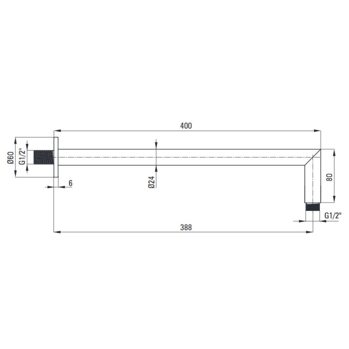 Zestaw prysznicowy podtynkowy z główką prysznicową, Deante Silia, złoto szczotkowane