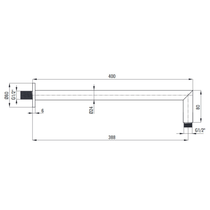Zestaw prysznicowy podtynkowy z BOXem mieszaczowym, Deante Arnika, złoty