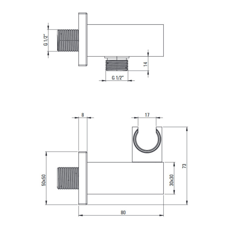 Zestaw prysznicowy podtynkowy z BOXem mieszaczowym i głowicą natryskową, Deante Silia, alabaster