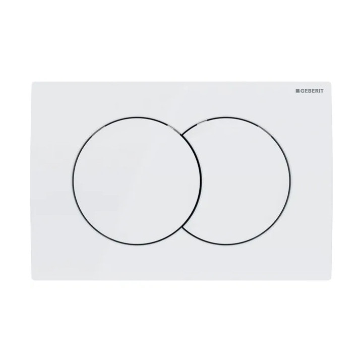 Przycisk uruchamiający do spłukiwania dwudzielnego, Geberit Delta01 - Chrom Błyszczący  