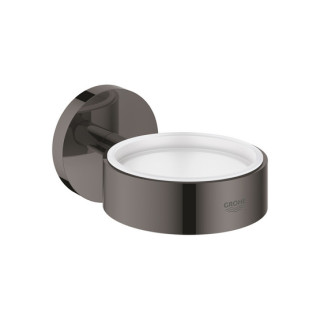 Uchwyt Grohe Essentials, na mydelniczkę, szklankę, dozownik mydła, cool sunrise