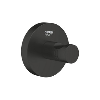 Haczyk na płaszcz kąpielowy, Grohe Essentials, matte black