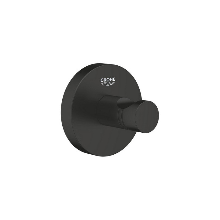 Haczyk na płaszcz kąpielowy, Grohe Essentials, matte black