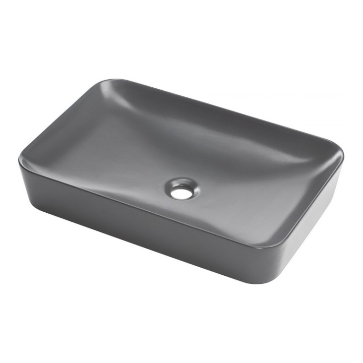 Umywalka ceramiczna nablatowa , Deante Tess, biała