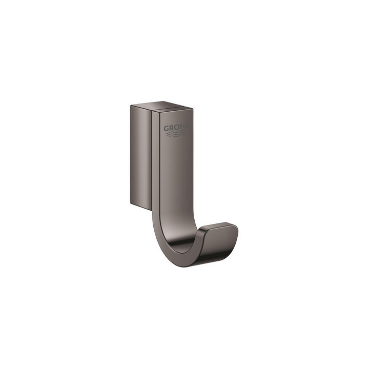 Wieszak pojedynczy, Grohe Selection, hard graphite