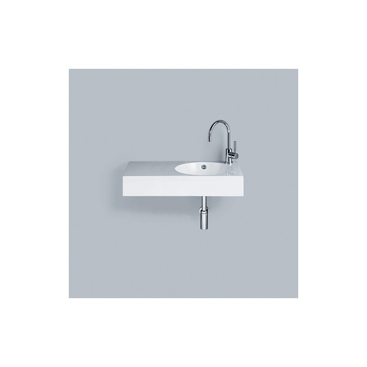 Umywalka Alape WT.MC800H.L z blatem 800x450 mm- sanitbuy.pl