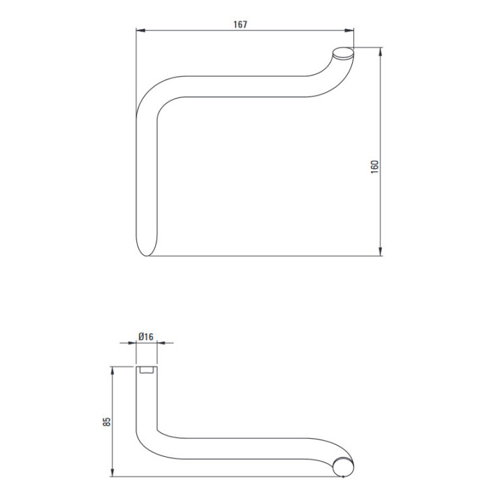 Haczyk pojedynczy, Deante Silia, chrom