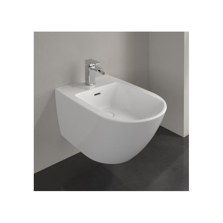 Miska podwieszana WC Villeroy&Boch Antao, 56x37 cm, bez kołnierza Weiss Alpin Ceramic Plus - biała