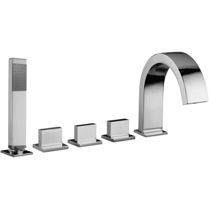 Bateria wannowa 5-otworowa Paffoni Level- sanitbuy.pl