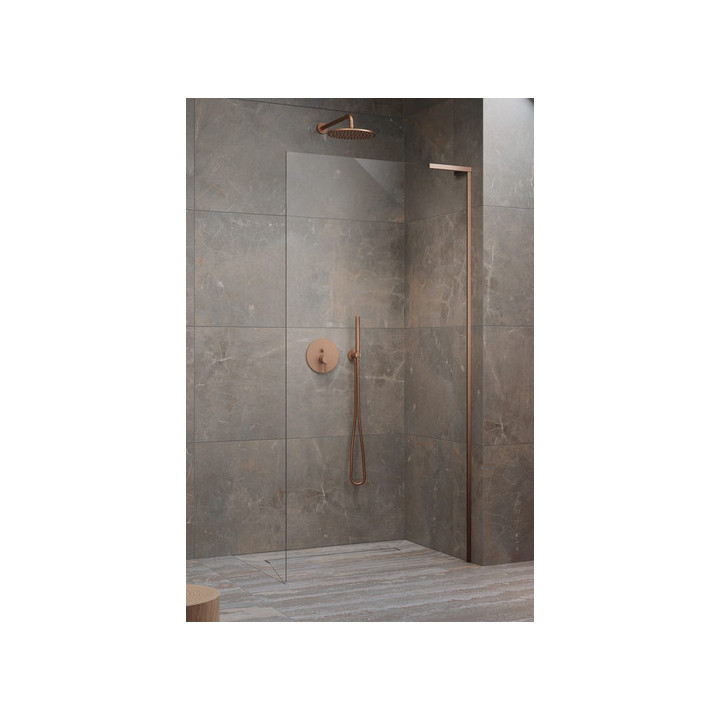 Ścianka prysznicowa walk-in Radaway Modo SL II 100 prawa, szkło przejrzyste, profil chrom