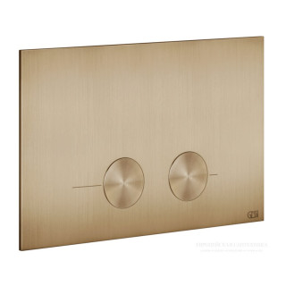 Przycisk spłukujący Gessi, dla stelaży Sigma 8 i 12 - Black Metal Brushed PVD