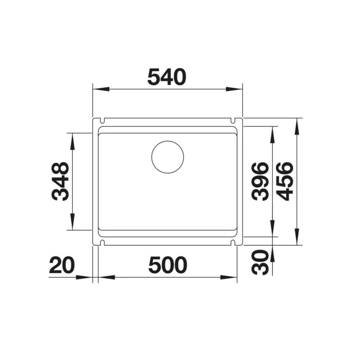  zlewozmywak granitowy do zabudowy Blanco Etagon 8  78x51cm, z automatycznym korkiem,biały