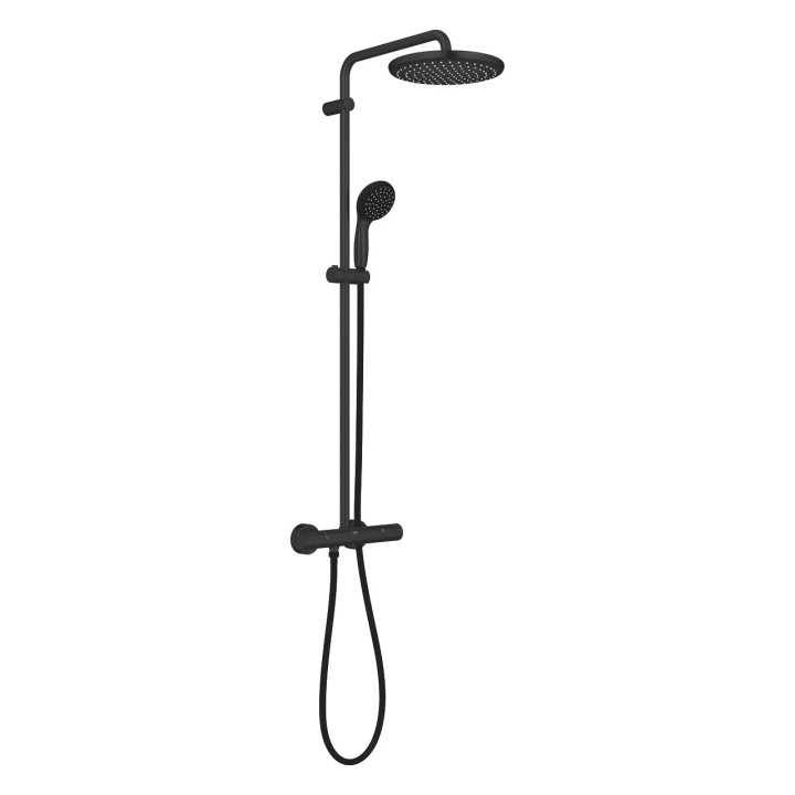 Zestaw prysznicowy Grohe Vitalio Joy System 260 z termostatem do montażu ściennego, chrom