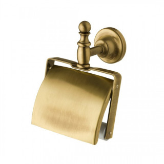 Uchwyt ścienny na papier Axor Universal Softsquare - złoty optyczny polerowany