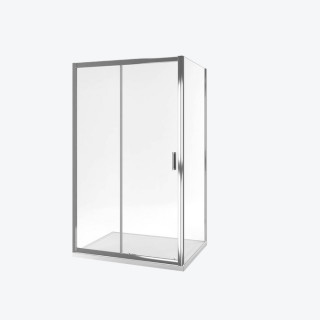 Ścianka Walk In Excellent Fabrika 120x200 cm, czarny