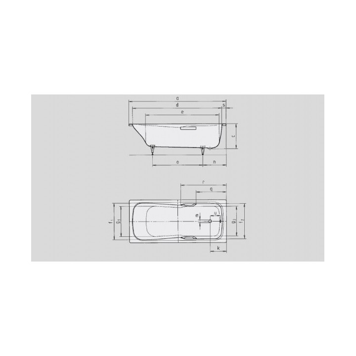 Wanna Kaldewei Dyna Set Star 621 170x75 cm- sanitbuy.pl