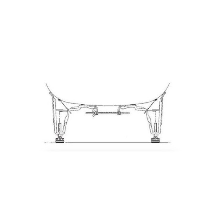 Nogi do wanny Kaldewei Allround