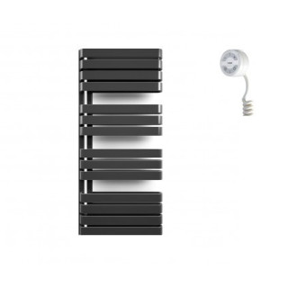 Grzejnik elektryczny Terma Warp S 111x50 cm z grzałką MOA Bluetoth - kolor RAL i kolory specjalne