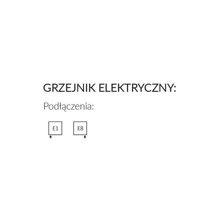 Grzejnik elektryczny Terma Warp S 111x50 cm z grzałką MOA Bluetoth - kolor RAL i kolory specjalne