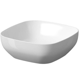 Umywalka nablatowa Cersanit Larga 38x38 cm kwadratowa - niebieski mat