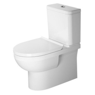Miska toaletowa wisząca Compact Duravit Rimless DuraStyle - biała z powłoką WonderGliss