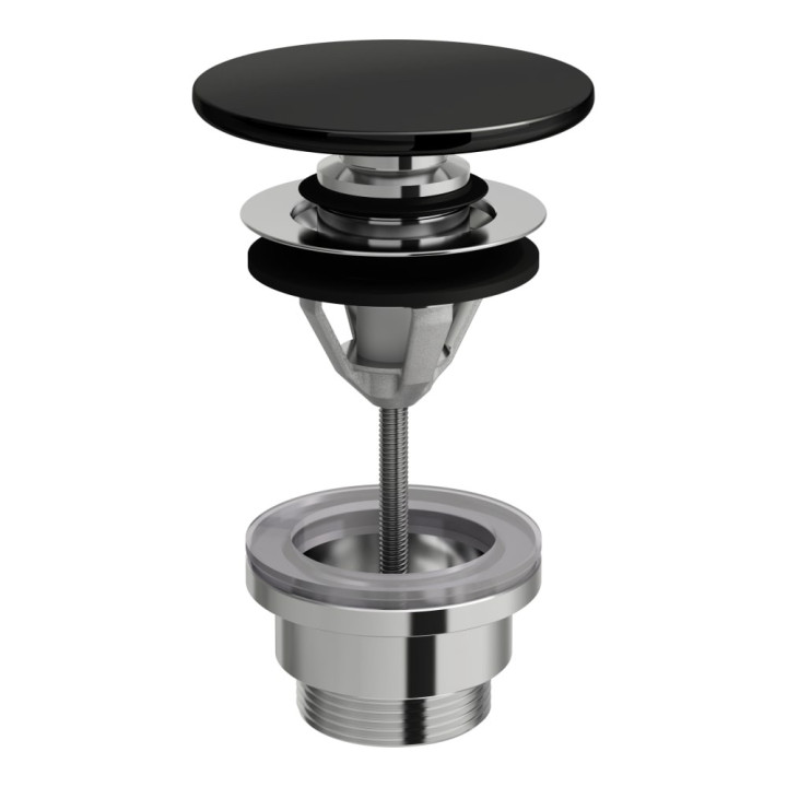 Korek Laufen z cermaiczną osłoną odpływu typu click-clack - biały