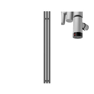 Grzejnik elektryczny Terma Rolo Hanger 120x26 cm z grzałką MOA - kolor RAL i kolory specjalne